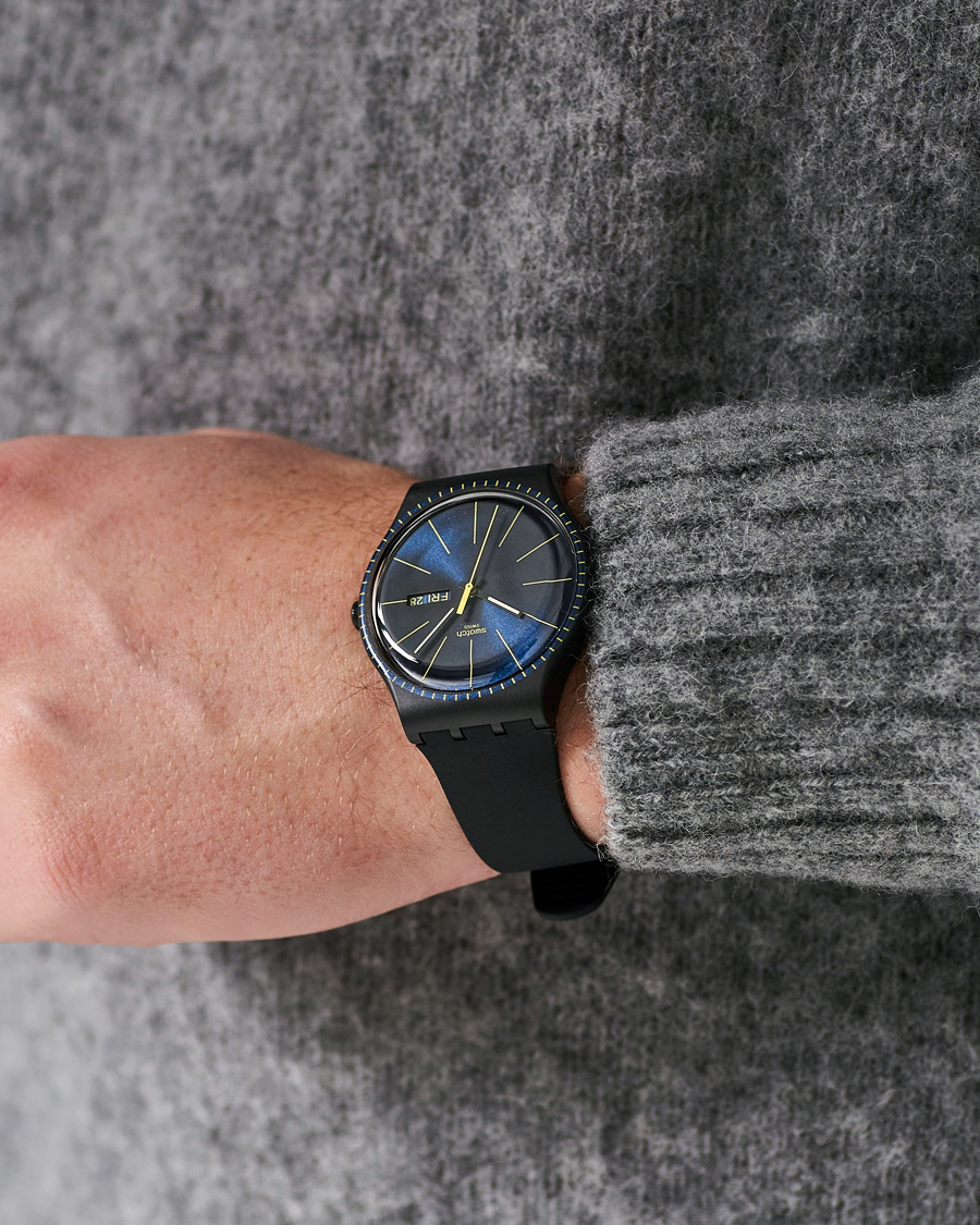 Homme | Swatch Black Rails | Swatch | Black Rails