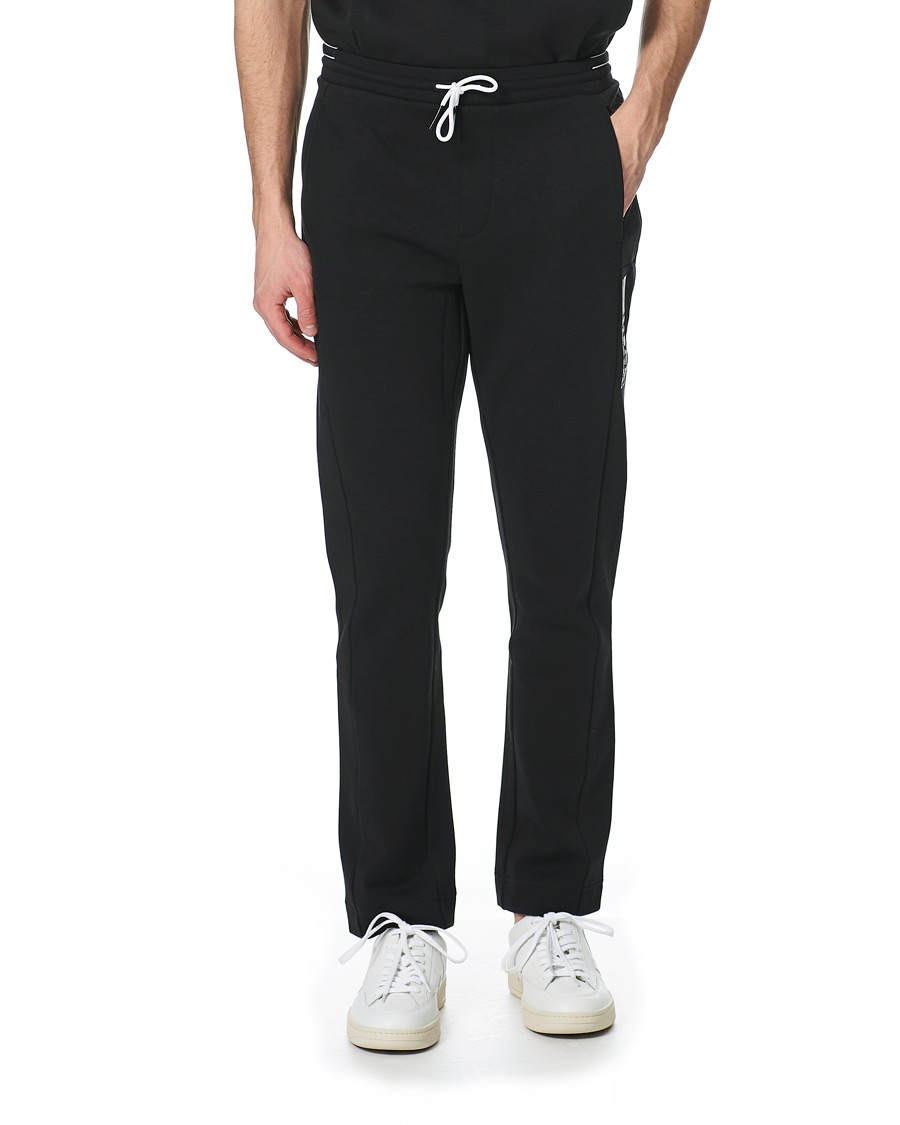 Homme | Pantalons | BOSS GREEN | BOSS Athleisure Hadim Striped Sweatpants Black