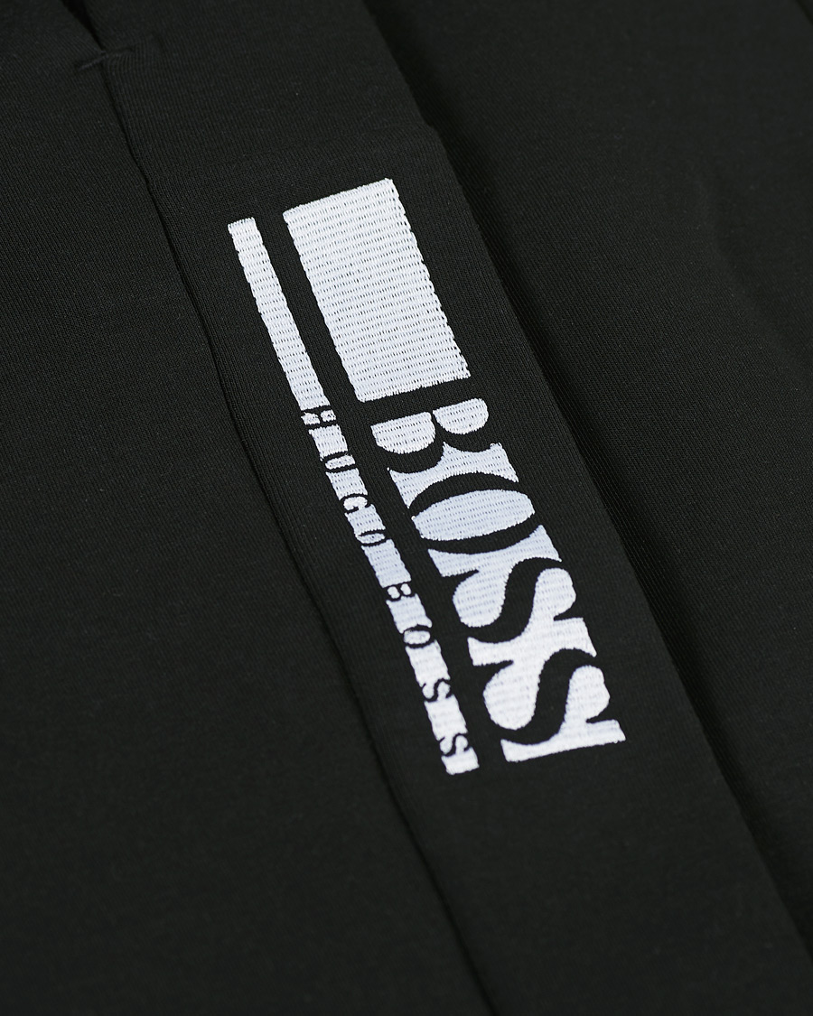 Homme | Pantalons | BOSS GREEN | BOSS Athleisure Hadim Striped Sweatpants Black