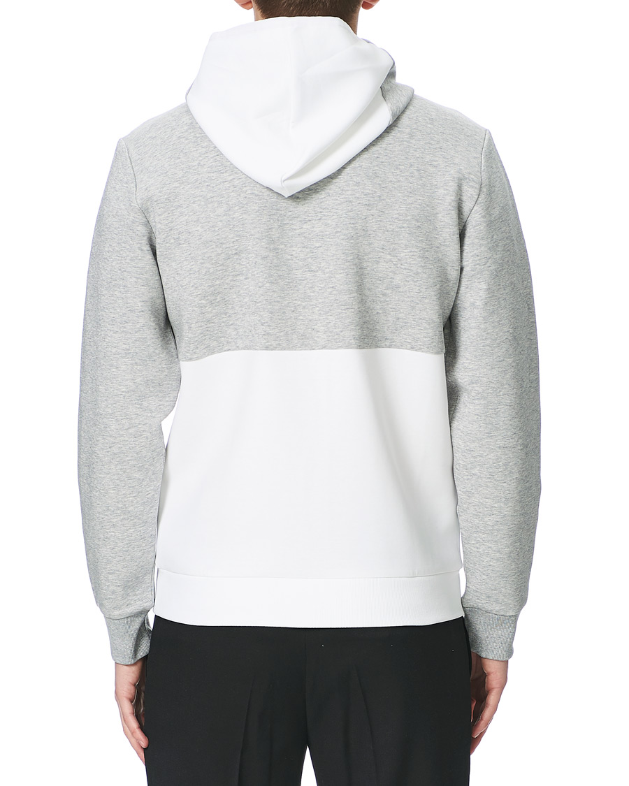 Homme | Pulls Et Tricots | BOSS GREEN | BOSS Athleisure Saggy Full Zip Hoodie Grey/White