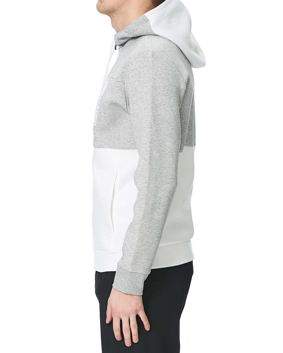 Homme | Pulls Et Tricots | BOSS GREEN | BOSS Athleisure Saggy Full Zip Hoodie Grey/White