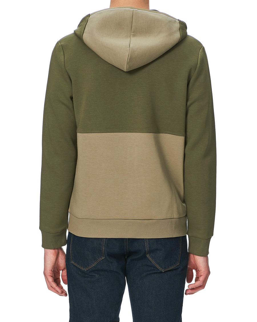 Homme | Pulls Et Tricots | BOSS GREEN | BOSS Athleisure Saggy Full Zip Hoodie Dark Green