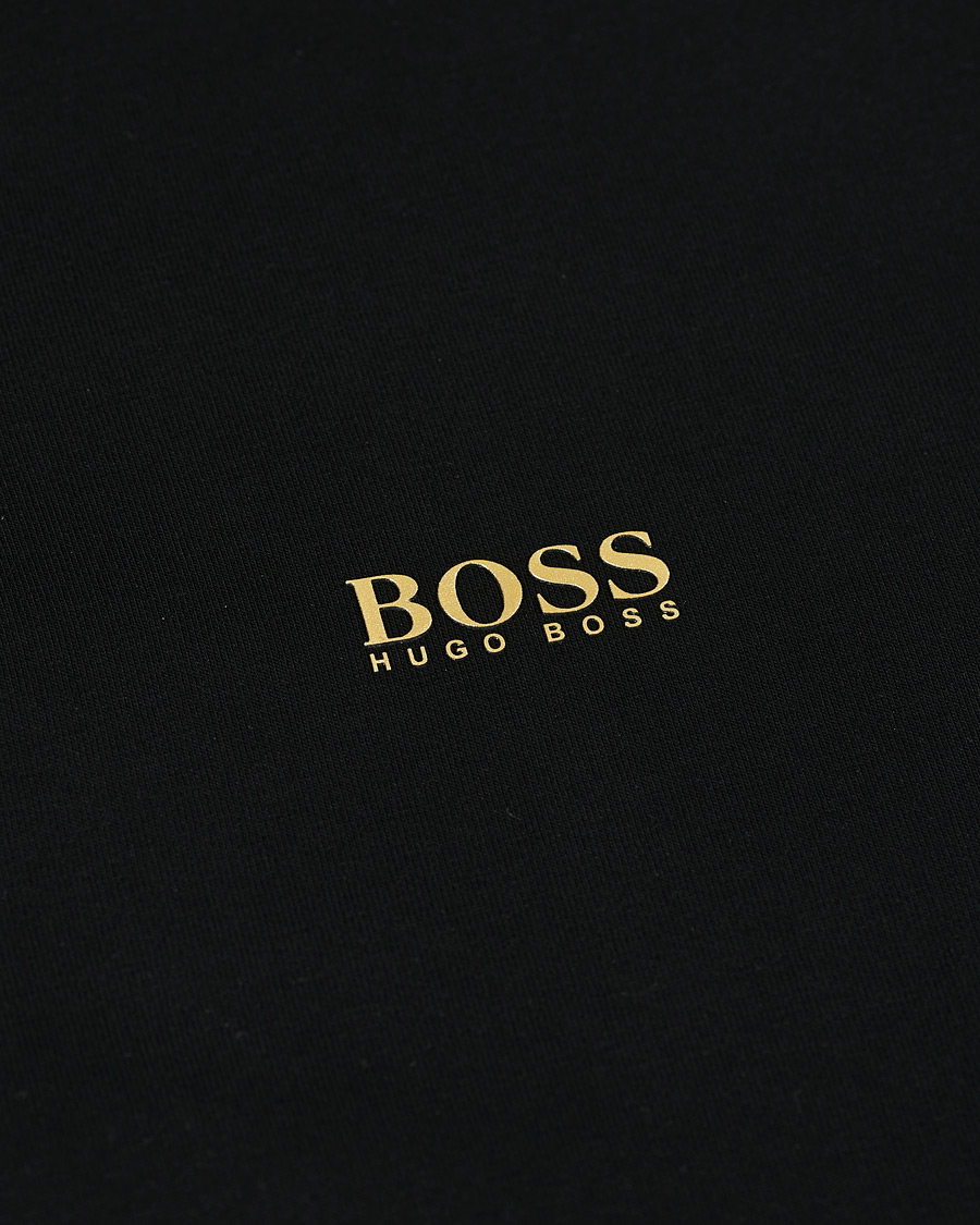 Homme | Pulls Et Tricots | BOSS GREEN | BOSS Athleisure Saggy Taped Full Zip Hoodie Black