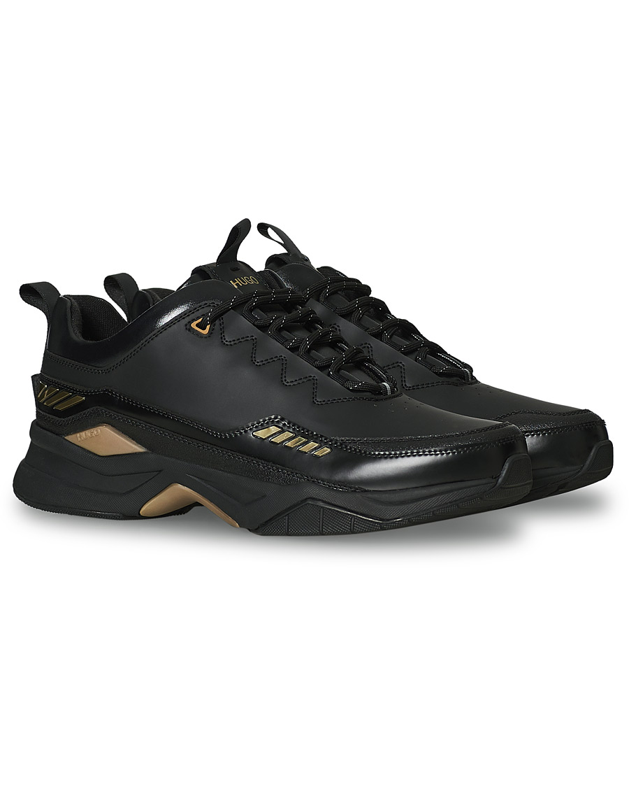 Homme | HUGO Block Running Sneakers Black | HUGO | Block Running Sneakers Black