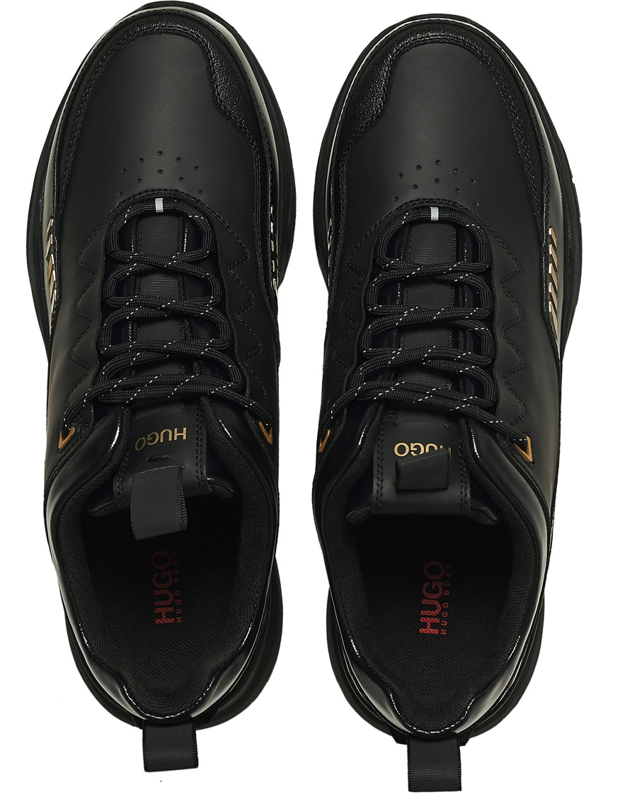 Homme | HUGO Block Running Sneakers Black | HUGO | Block Running Sneakers Black