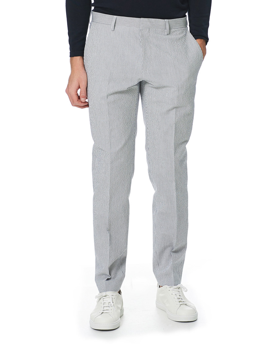 Homme | Costumes | BOSS BLACK | BOSS Helford/Gander3 Seersucker Suit Open Grey