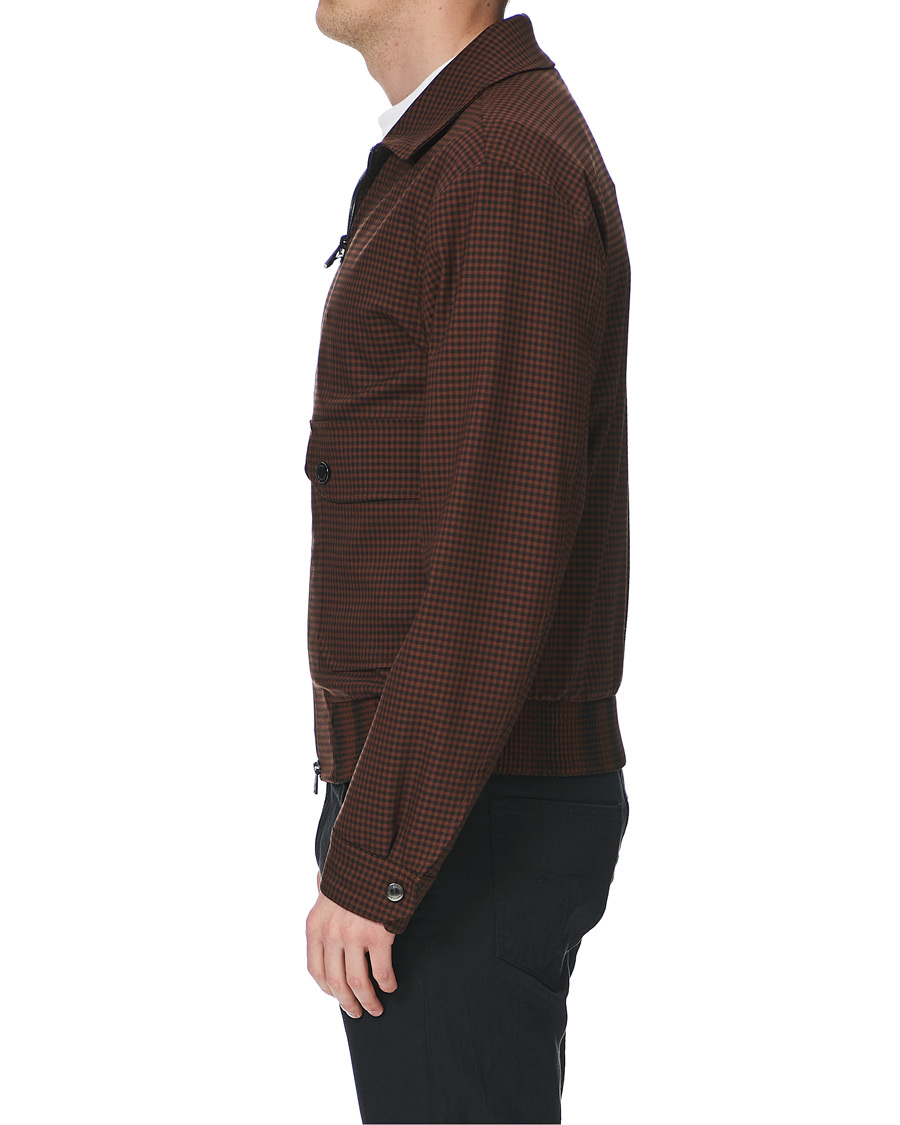 Homme | Manteaux Et Vestes | BOSS BLACK | BOSS Narten Houndstooth Jacket Rust