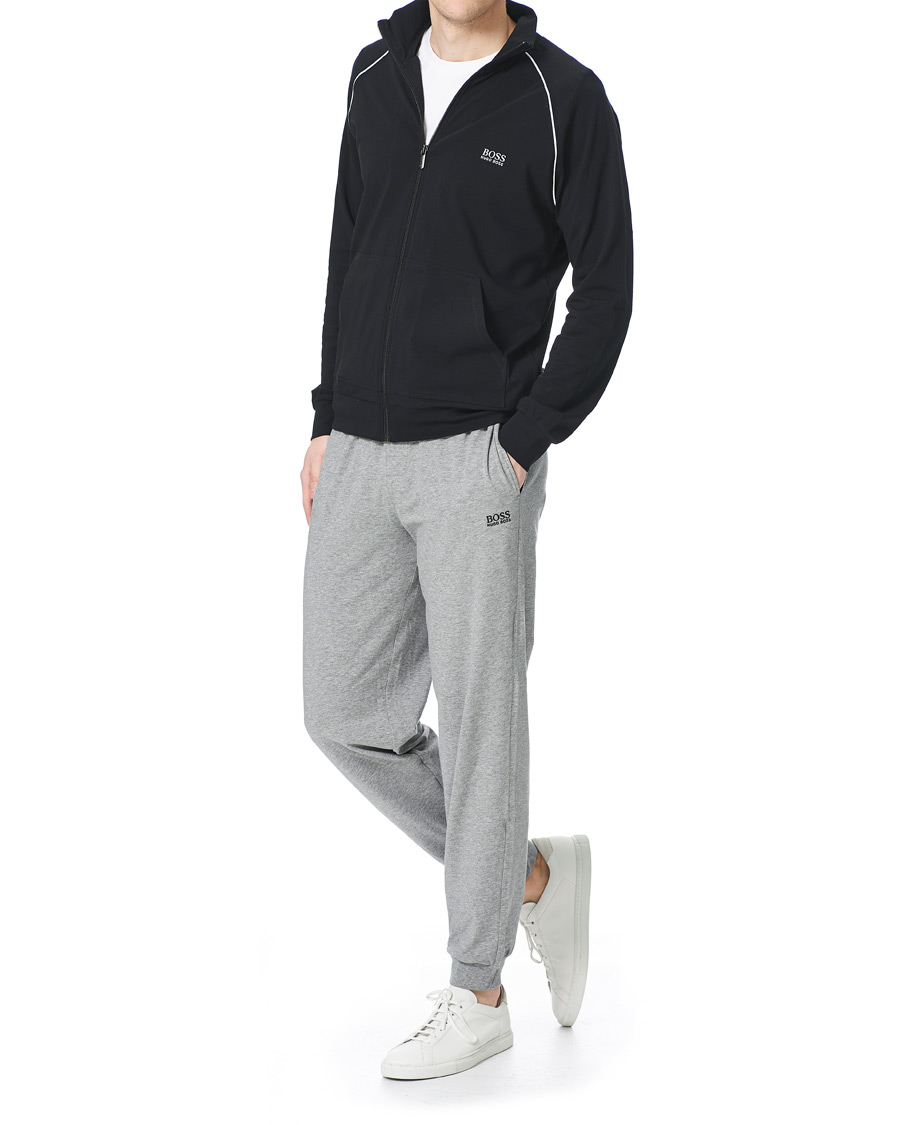 Homme | Pulls Et Tricots | BOSS BLACK | BOSS Mix & Match Full Zip Jacket Black