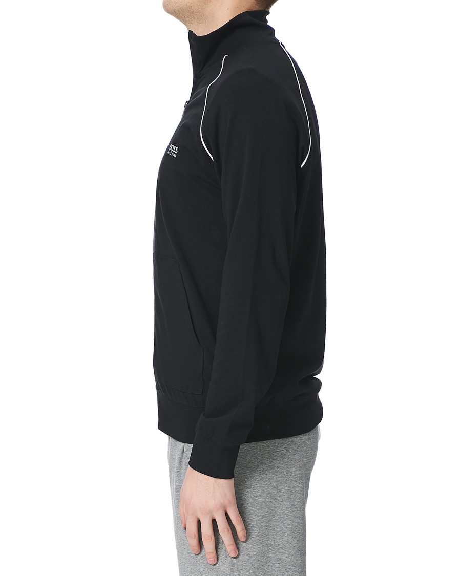 Homme | Pulls Et Tricots | BOSS BLACK | BOSS Mix & Match Full Zip Jacket Black