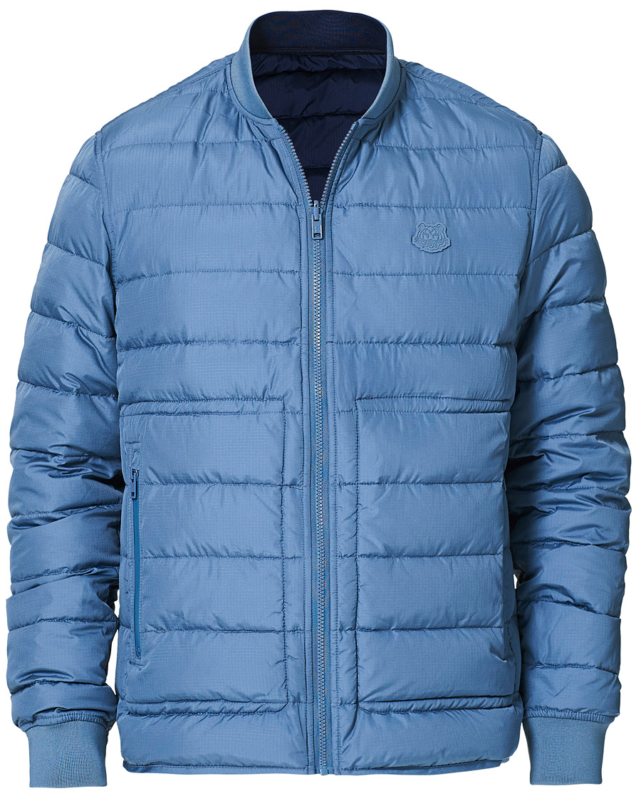 Homme | Manteaux Et Vestes | KENZO | Lightweight Reversible Bomber Jacket Blue