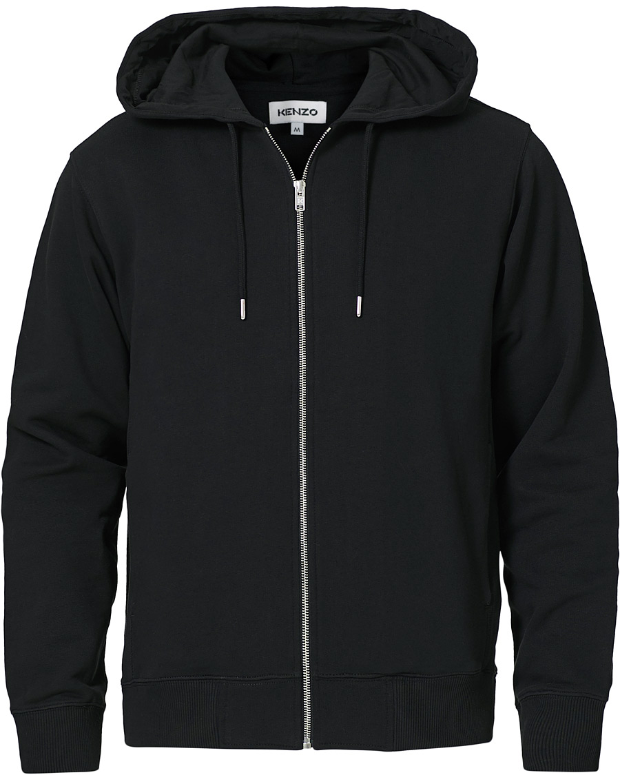 Homme | Pulls Et Tricots | KENZO | Tiger Full Zip Hoodie Black