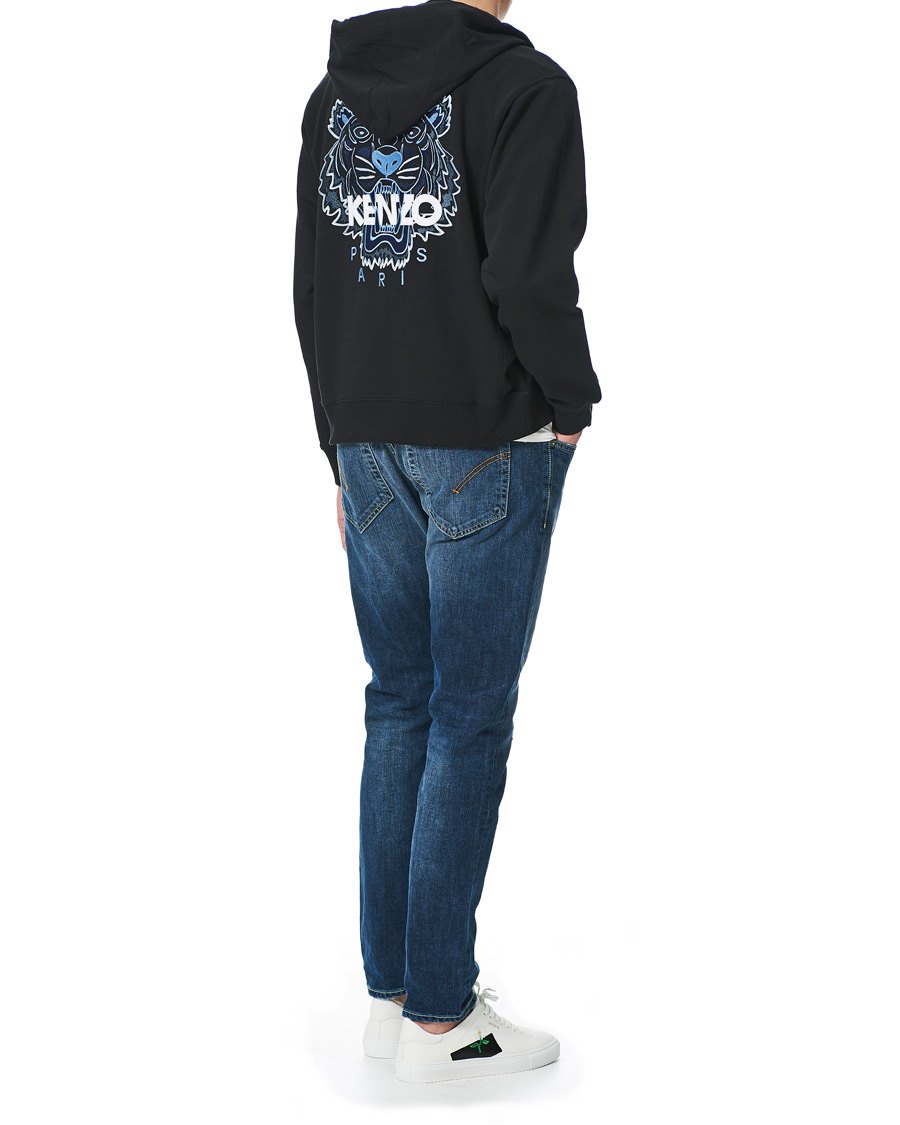 Homme | Pulls Et Tricots | KENZO | Tiger Full Zip Hoodie Black