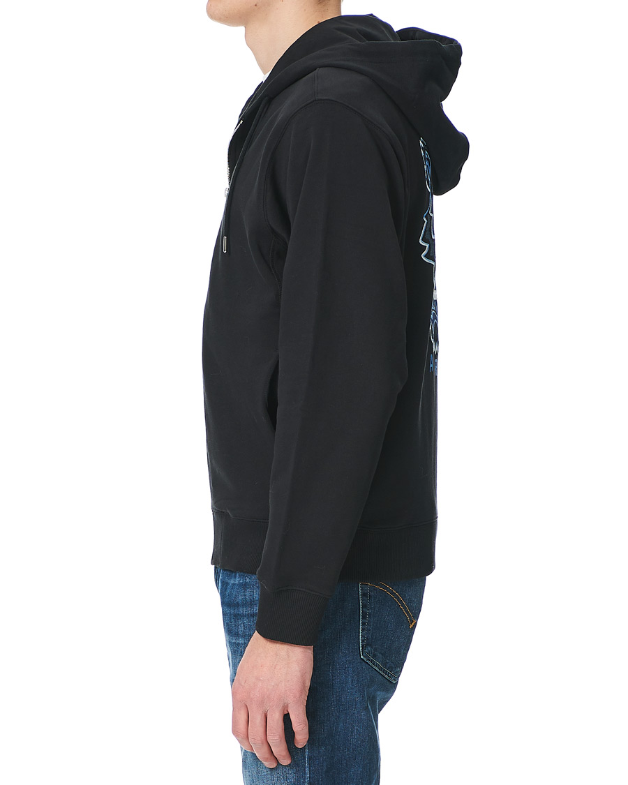 Homme | Pulls Et Tricots | KENZO | Tiger Full Zip Hoodie Black