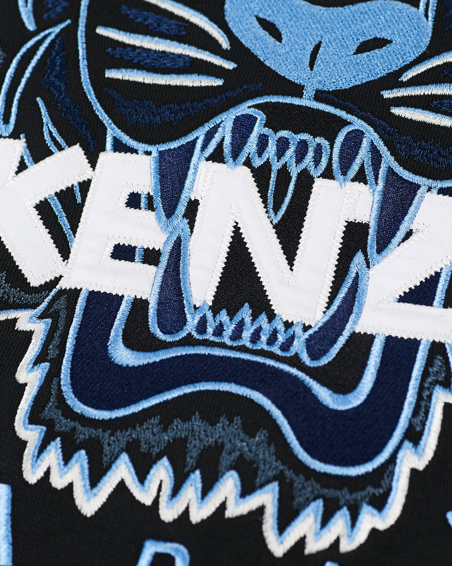 Homme | Pulls Et Tricots | KENZO | Tiger Full Zip Hoodie Black