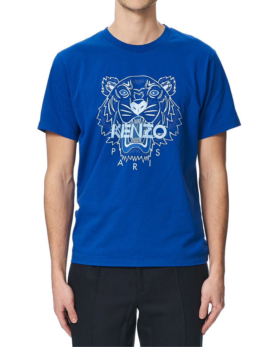 Homme | T-shirts | KENZO | Tiger Crew Neck Tee Royal Blue