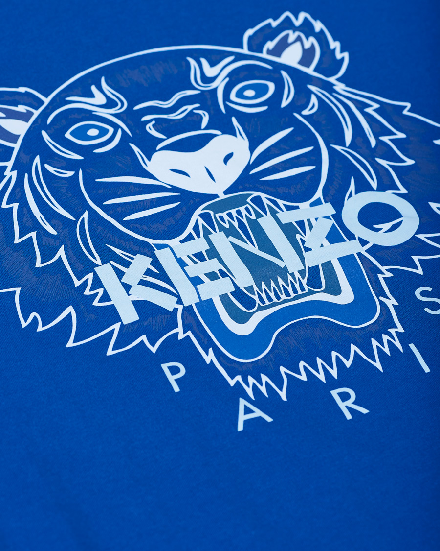 Homme | T-shirts | KENZO | Tiger Crew Neck Tee Royal Blue