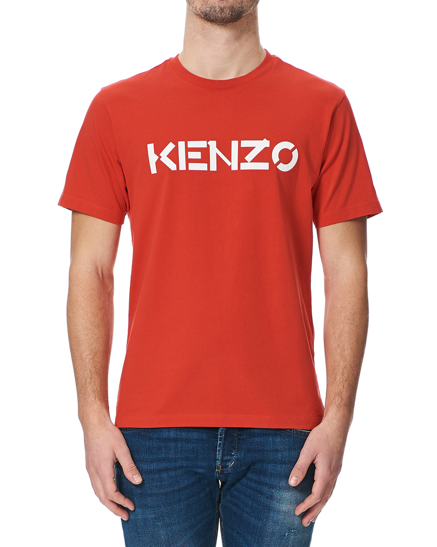 Heren | T-shirts | KENZO | Logo Classic Crew Neck Tee Medium Red