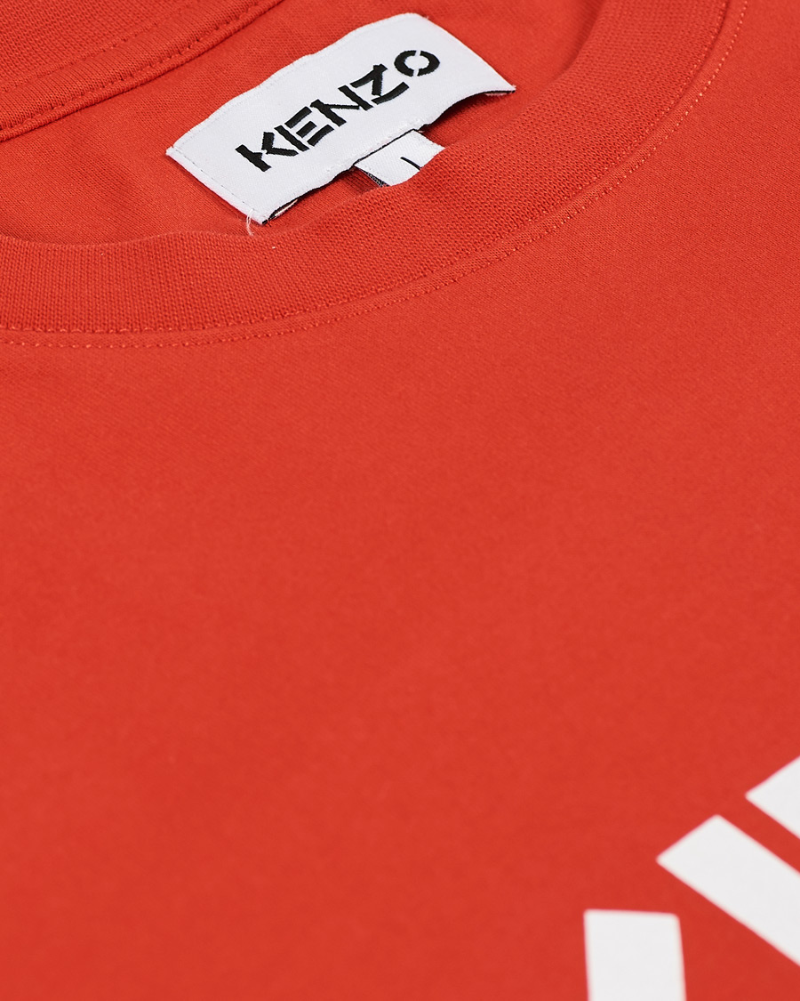 Heren | T-shirts | KENZO | Logo Classic Crew Neck Tee Medium Red