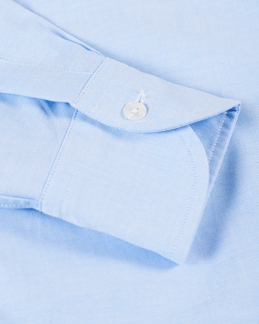 Homme | Chemises | Drake's | Oxford Button Down Shirt Sky