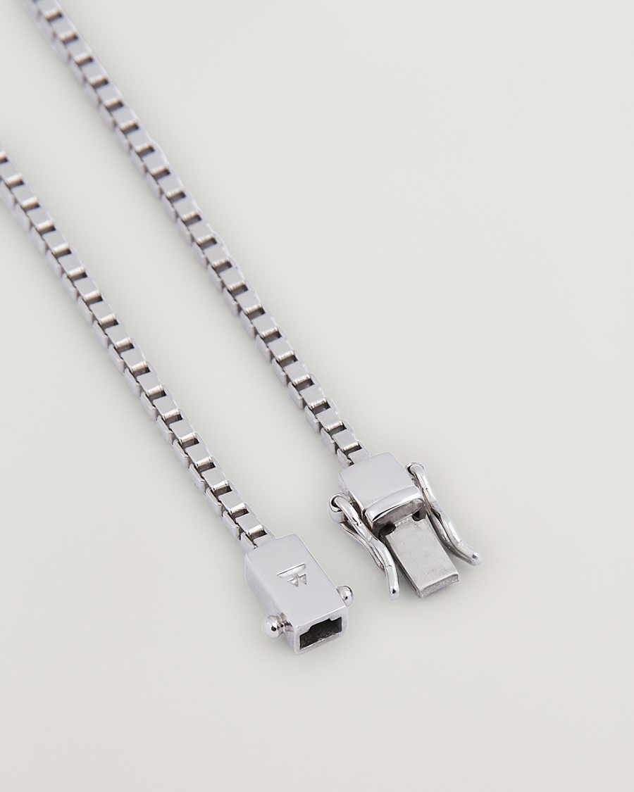 Homme | Tom Wood Square Bracelet Silver | Tom Wood | Square Bracelet Silver