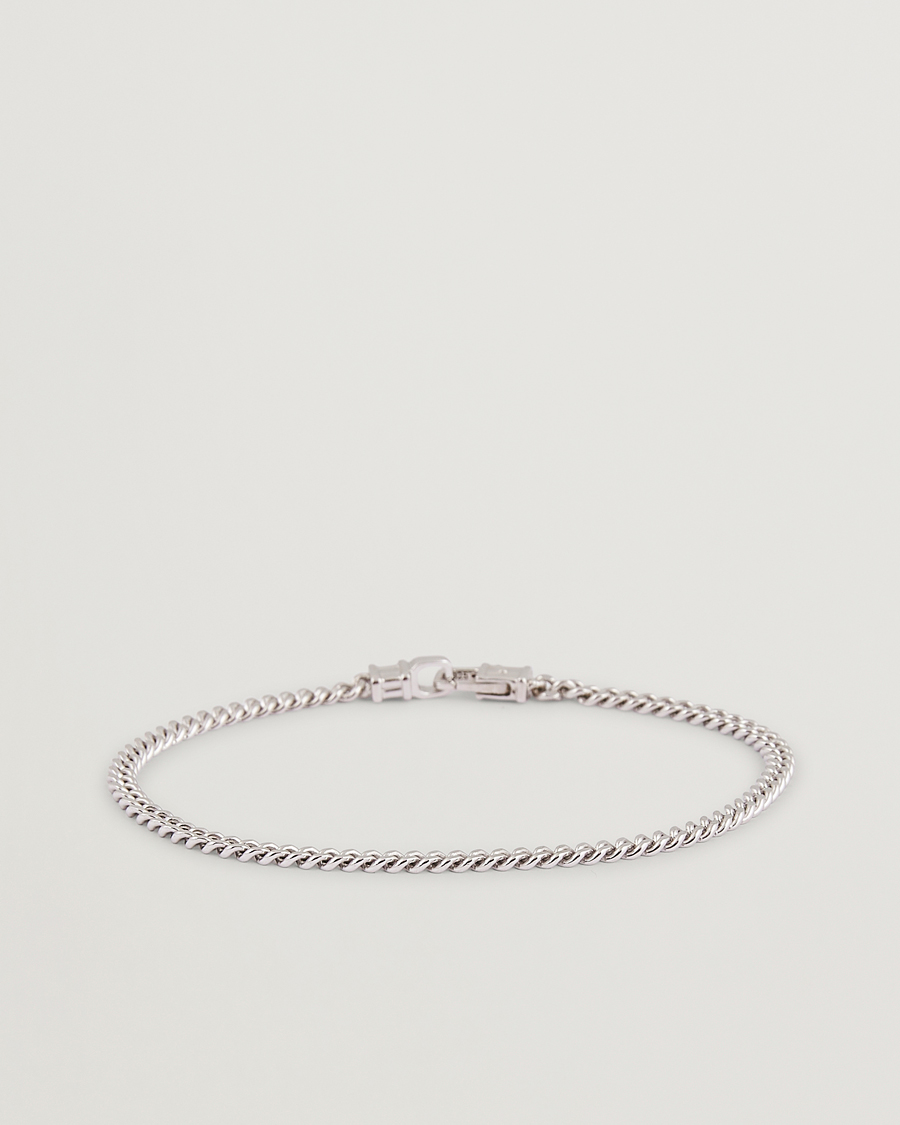 Heren | Sieraden | Tom Wood | Curb Bracelet M Silver
