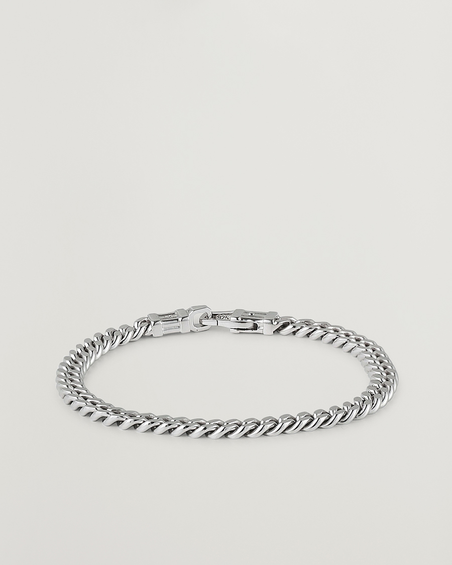 Heren | Sieraden | Tom Wood | Curb Bracelet L Silver