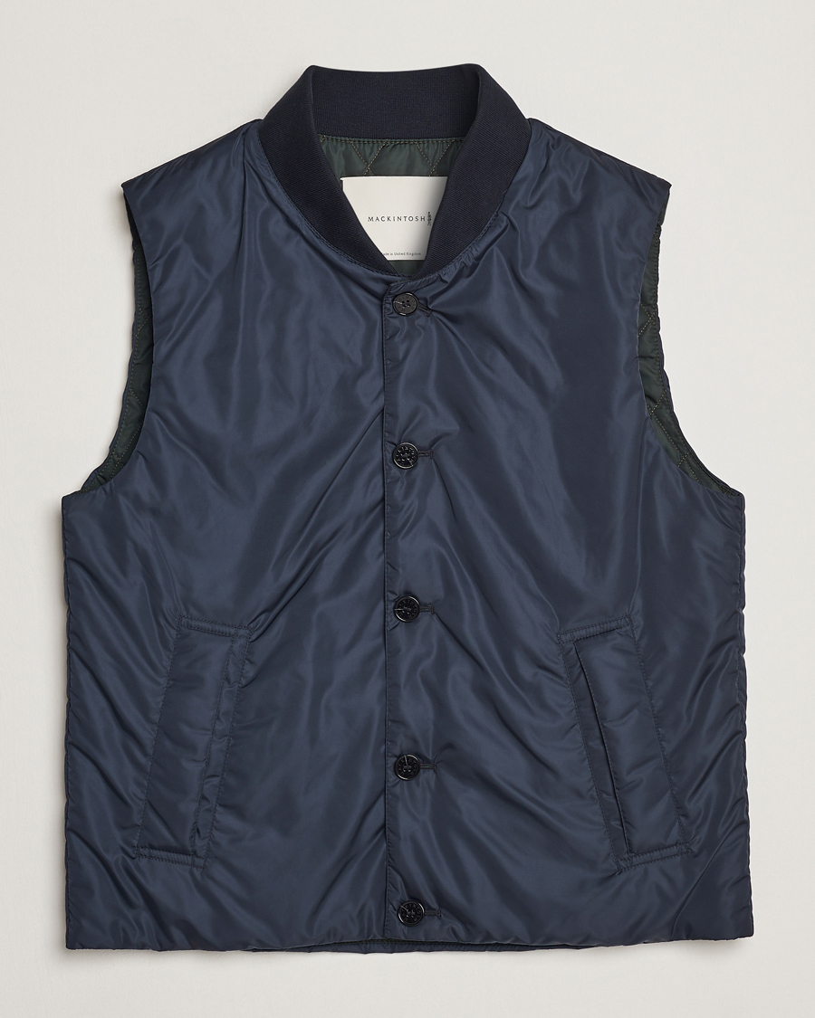 Homme | Gilets | Mackintosh | Dundee Padded Liner Navy