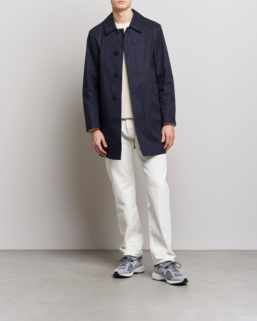 Homme | Manteaux Et Vestes | Mackintosh | Cambridge Car Coat Navy