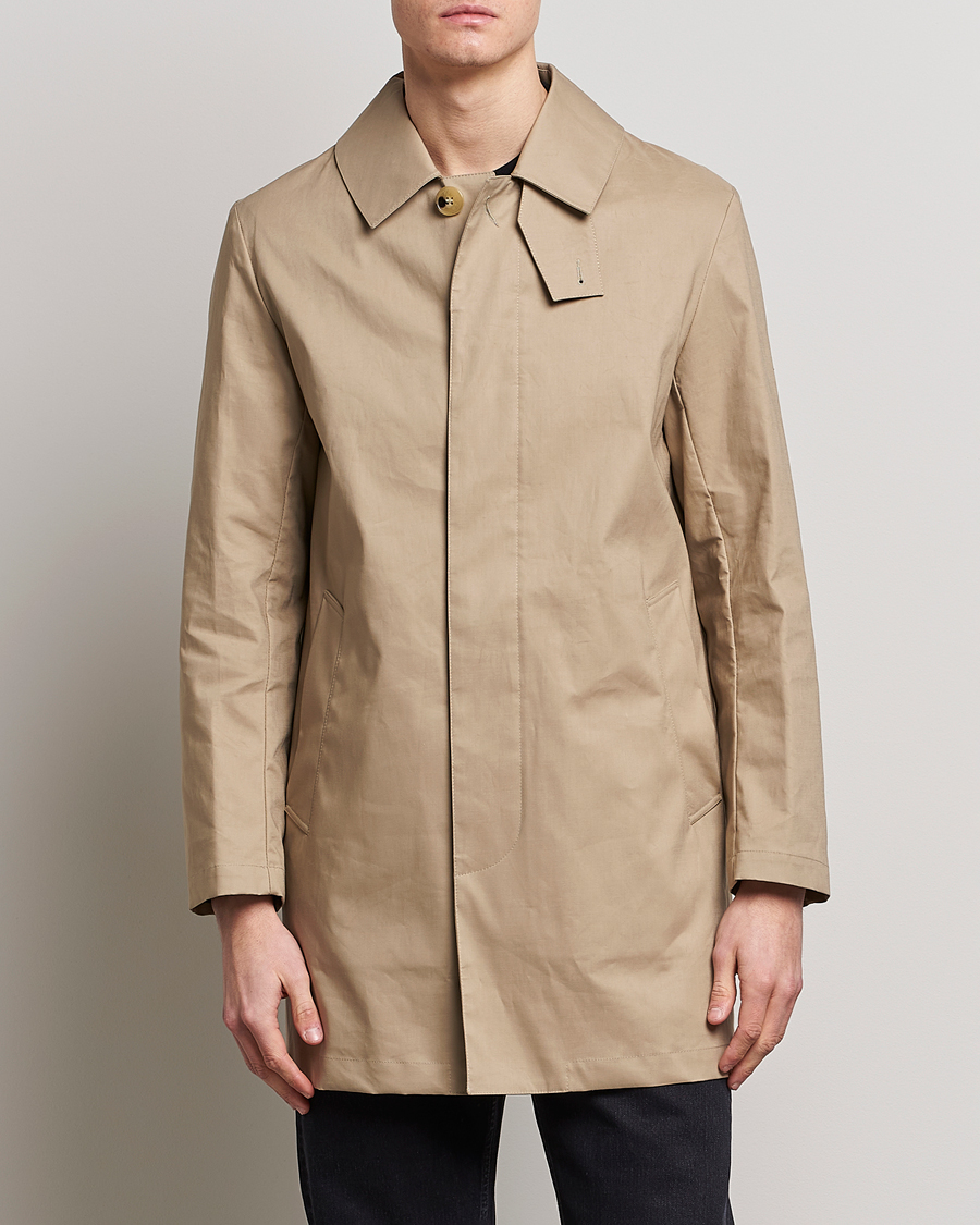 Homme | Manteaux Et Vestes | Mackintosh | Cambridge Car Coat Fawn