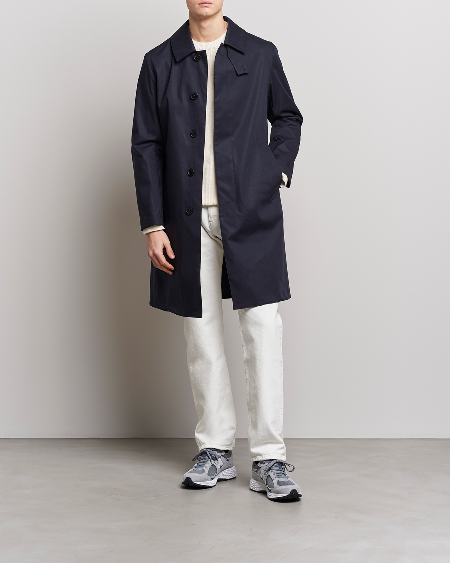 Homme | Manteaux Et Vestes | Mackintosh | Manchester Car Coat Navy