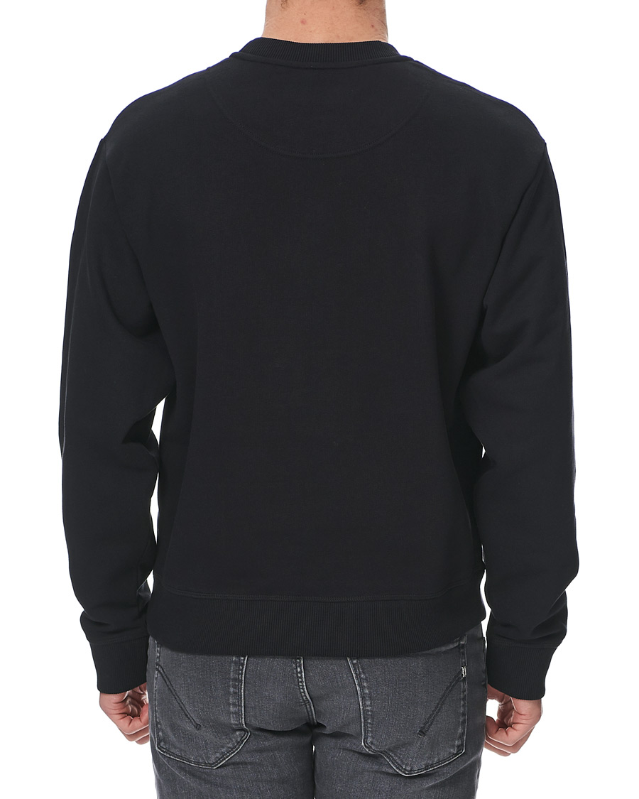 Homme | Pulls Et Tricots | KENZO | Velvet Tiger Head Crew Neck Sweatshirt Black