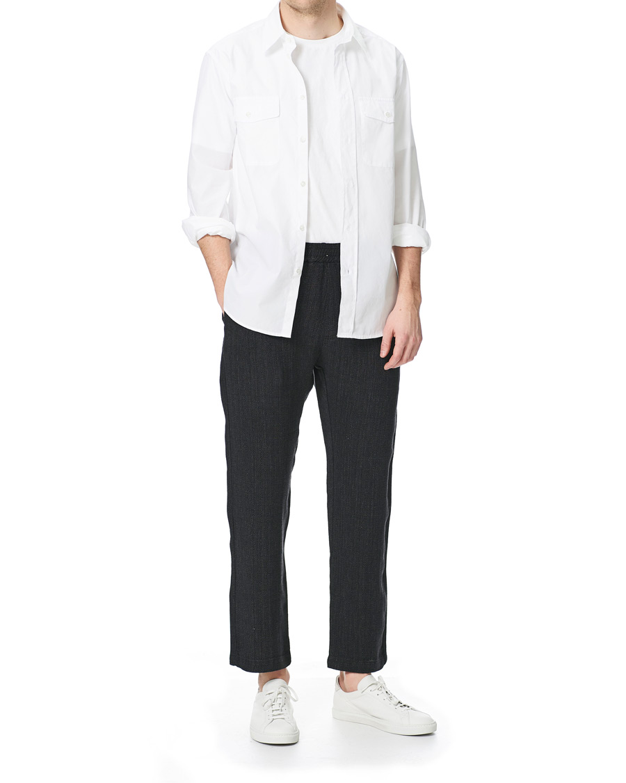 Homme | Chemises | Barena | Double Pocket Overshirt White