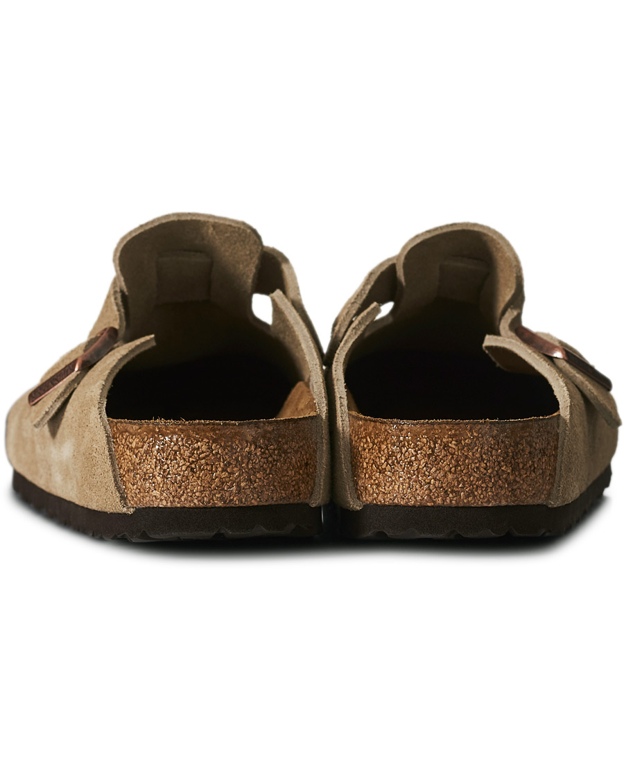 Homme | BIRKENSTOCK Boston Soft Footbed Taupe Suede 46 | BIRKENSTOCK | Boston Soft Footbed Taupe Suede 46