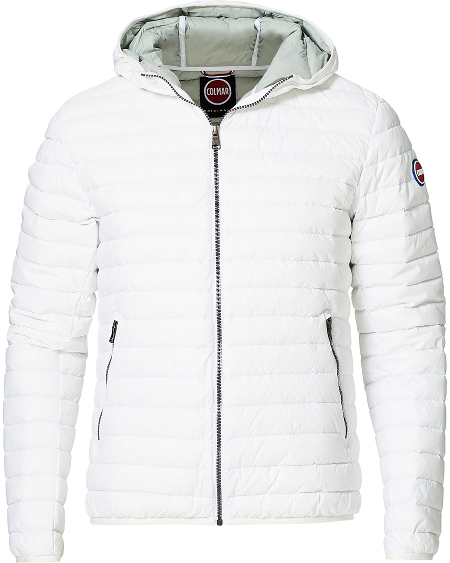 Homme | Manteaux Et Vestes | Colmar | Lightweight Down Hooded Jacket White