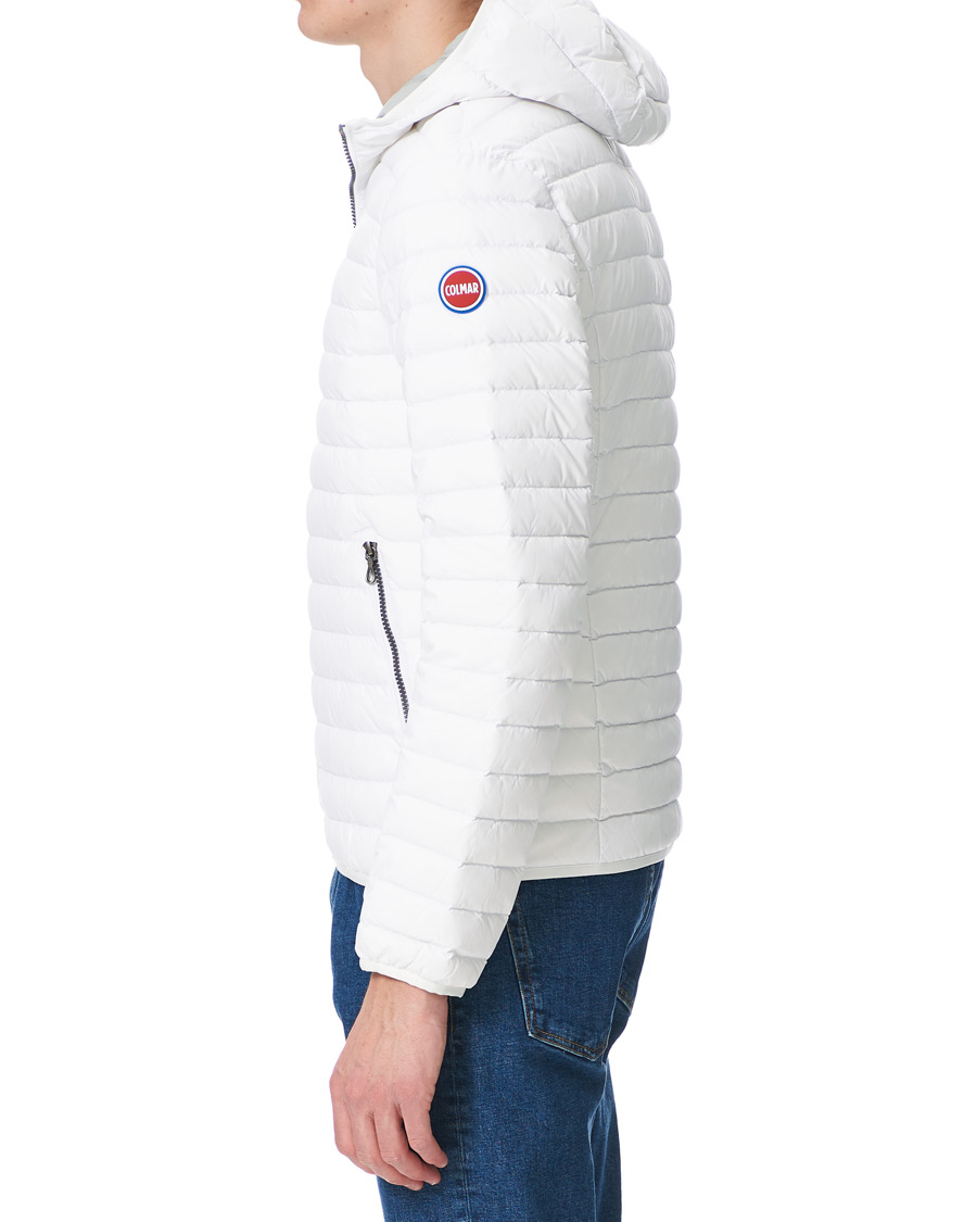 Homme | Manteaux Et Vestes | Colmar | Lightweight Down Hooded Jacket White