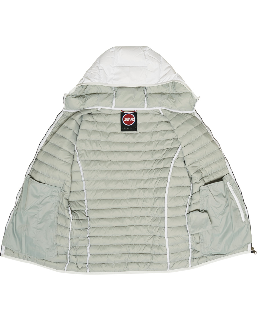 Homme | Manteaux Et Vestes | Colmar | Lightweight Down Hooded Jacket White