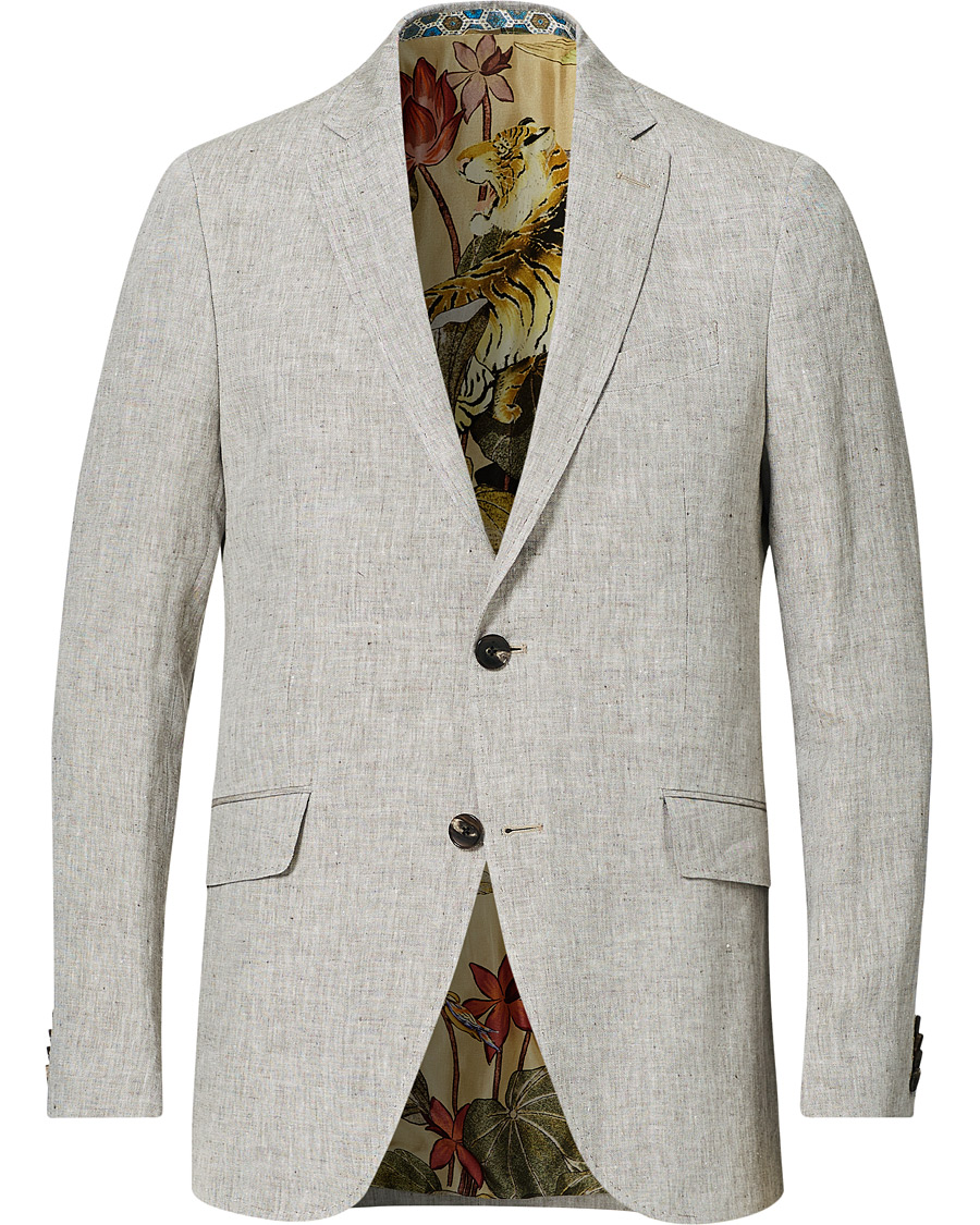 Homme | Blazers | Etro | Linen Blazer Beige