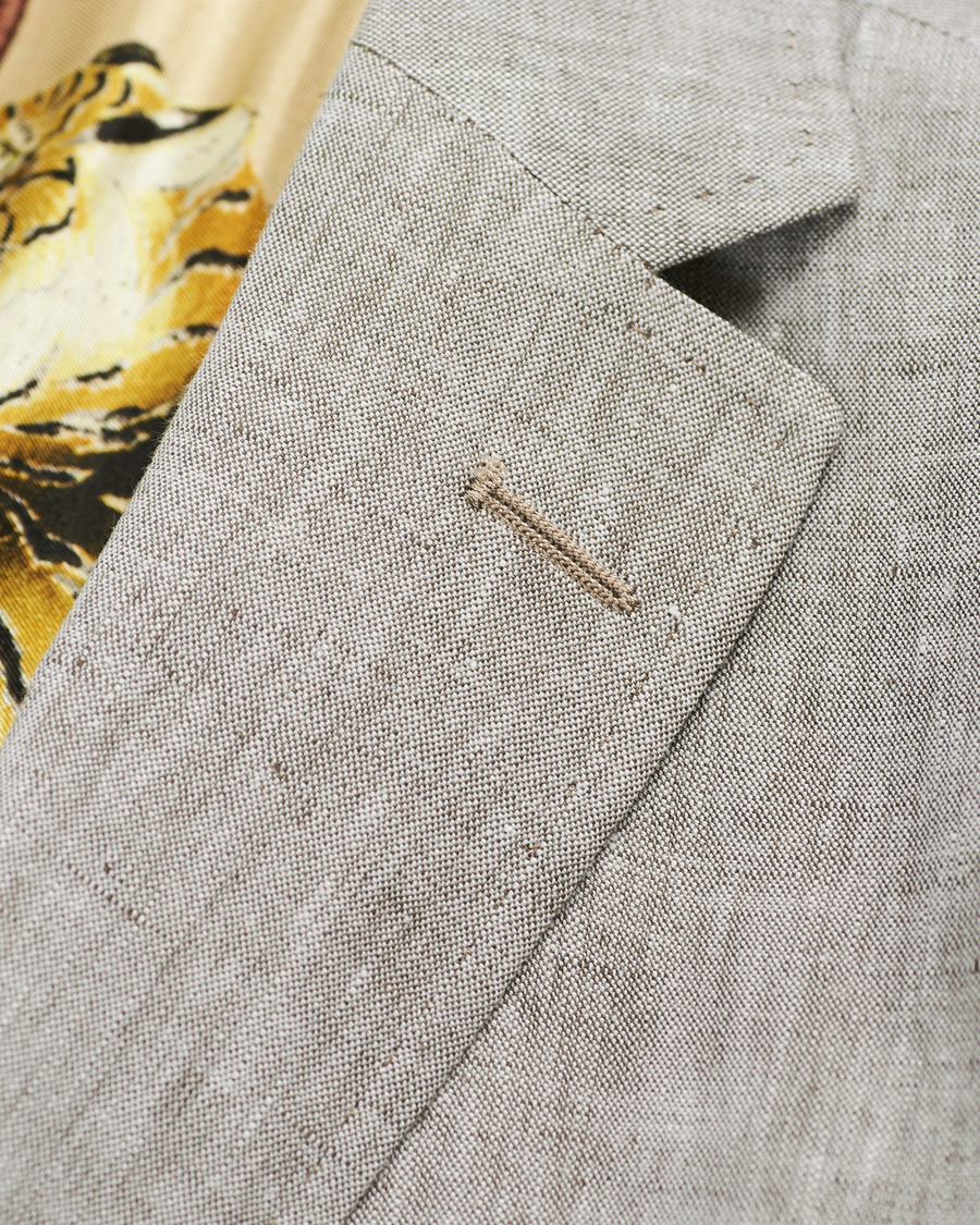 Homme | Blazers | Etro | Linen Blazer Beige