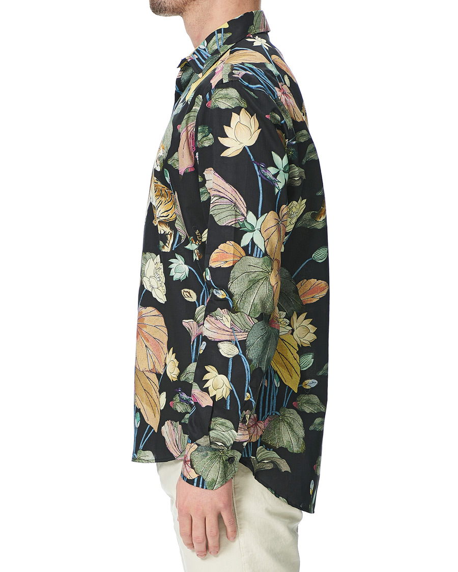 Heren | Overhemden | Etro | Oriental Tiger Printed Shirt Black