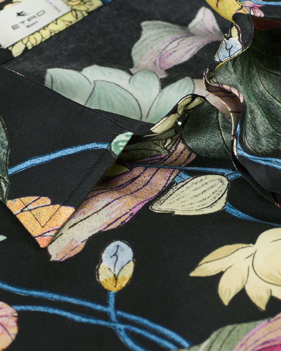Heren | Overhemden | Etro | Oriental Tiger Printed Shirt Black
