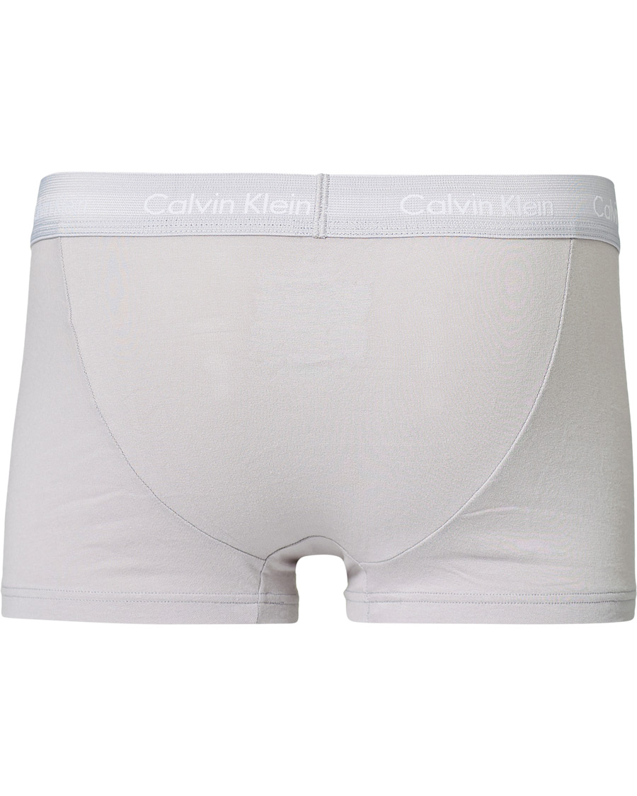 Homme | Sous-Vêtements Et Chaussettes | Calvin Klein | Cotton Stretch Low Rise Trunk 3-Pack Jada Sea/Sky High/Silver