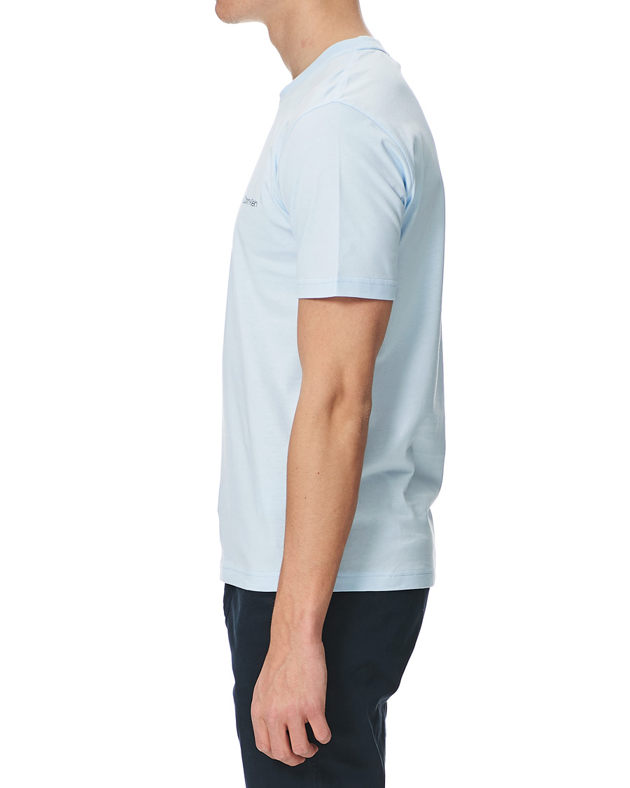 Homme | T-shirts | Calvin Klein | Chest Logo Crew Neck Tee Kingly Blue