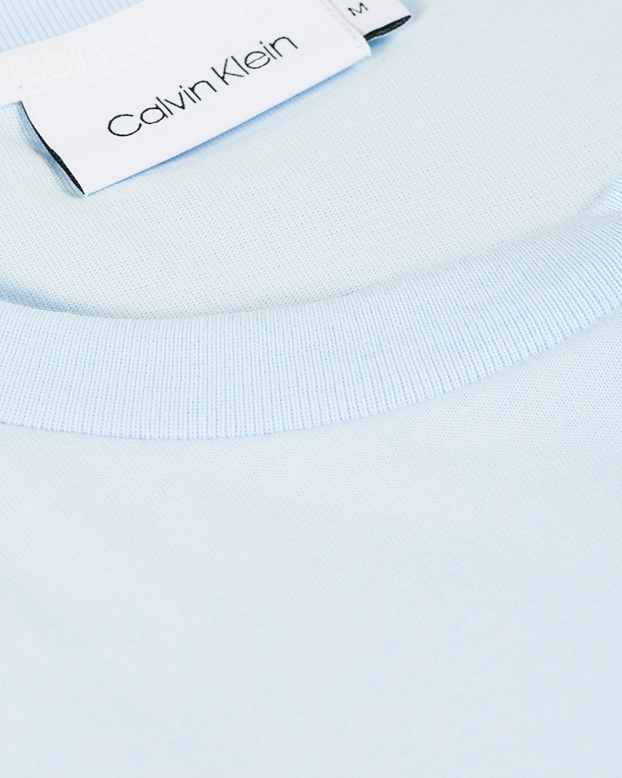 Homme | T-shirts | Calvin Klein | Chest Logo Crew Neck Tee Kingly Blue