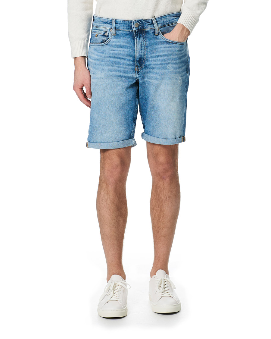 Homme | Shorts | Calvin Klein Jeans | Regular Fit Stretch Denim Shorts Light Blue