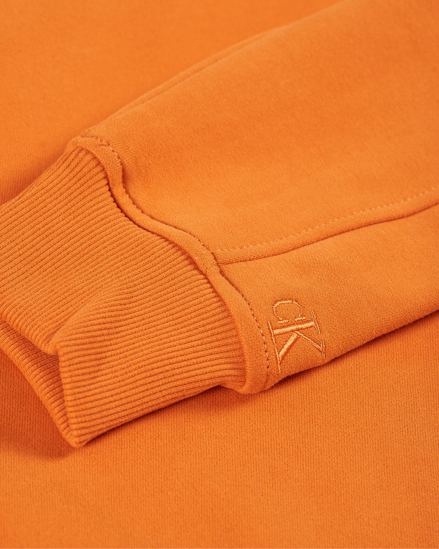 Homme | Pulls Et Tricots | Calvin Klein Jeans | Micro Branding Hoodie Rusty Orange