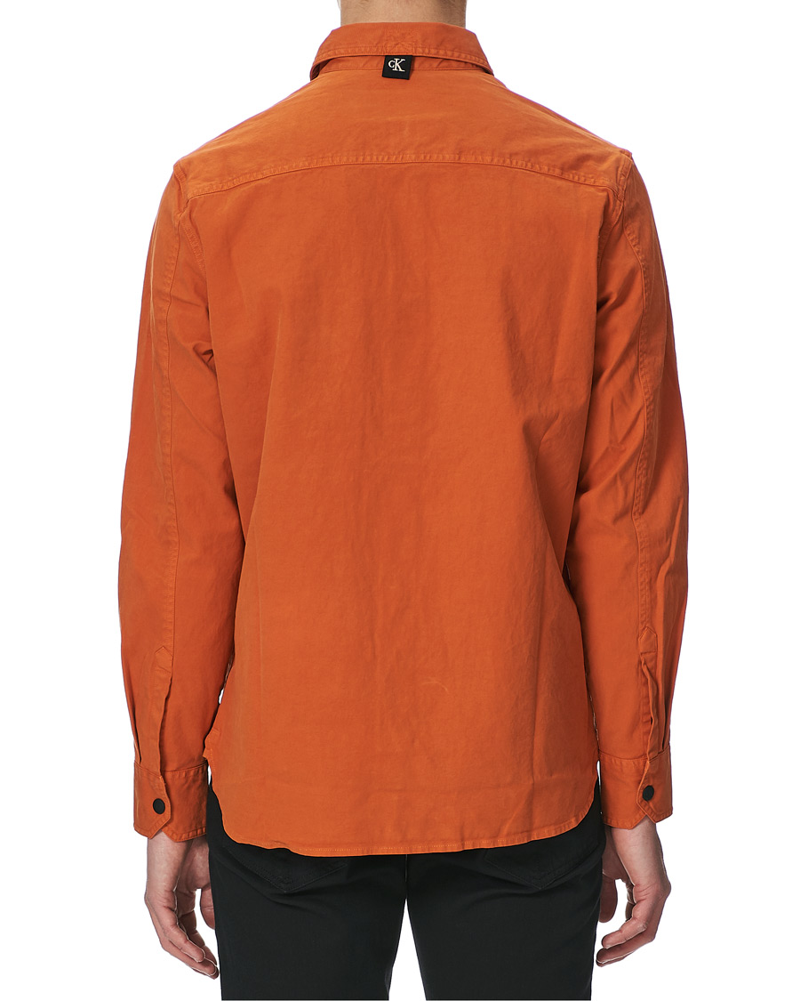 Homme | Chemises | Calvin Klein Jeans | Garment Dyed Shirt Rusty Orange