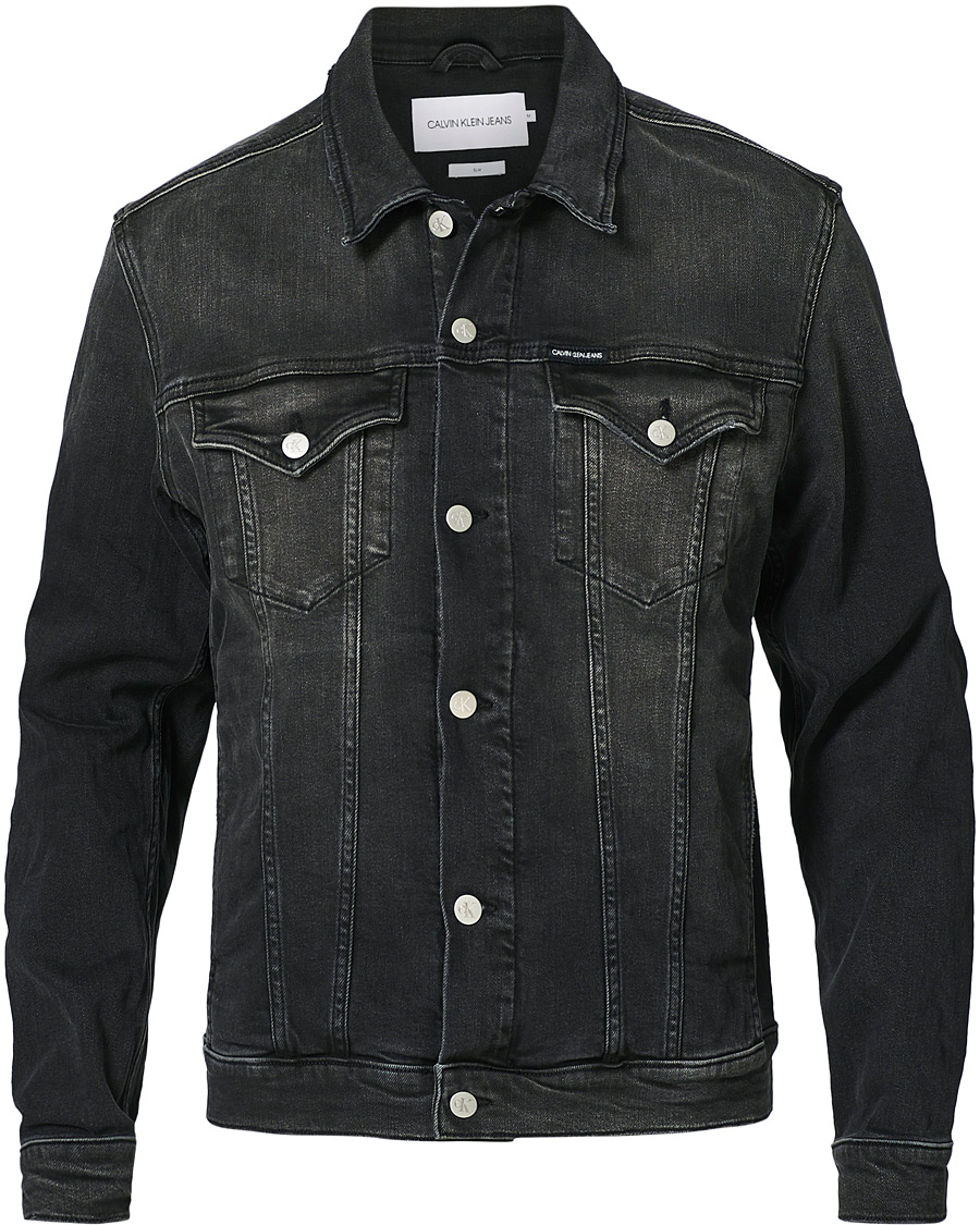 Homme | Manteaux Et Vestes | Calvin Klein Jeans | Foundation Denim Jacket Black