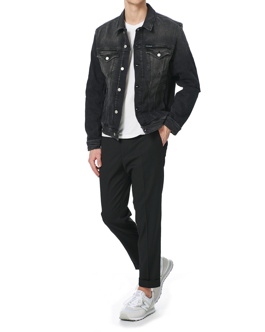 Homme | Manteaux Et Vestes | Calvin Klein Jeans | Foundation Denim Jacket Black