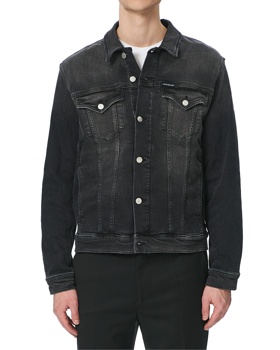 Homme | Manteaux Et Vestes | Calvin Klein Jeans | Foundation Denim Jacket Black