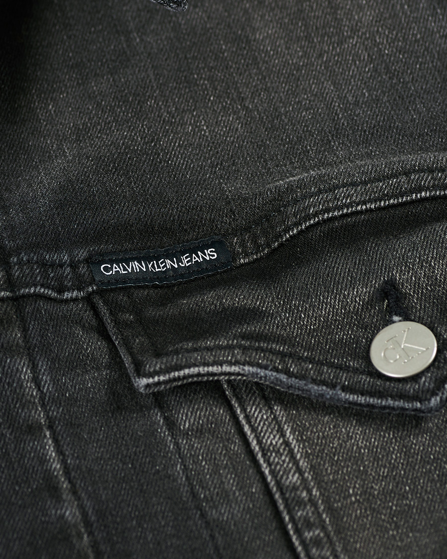 Homme | Manteaux Et Vestes | Calvin Klein Jeans | Foundation Denim Jacket Black